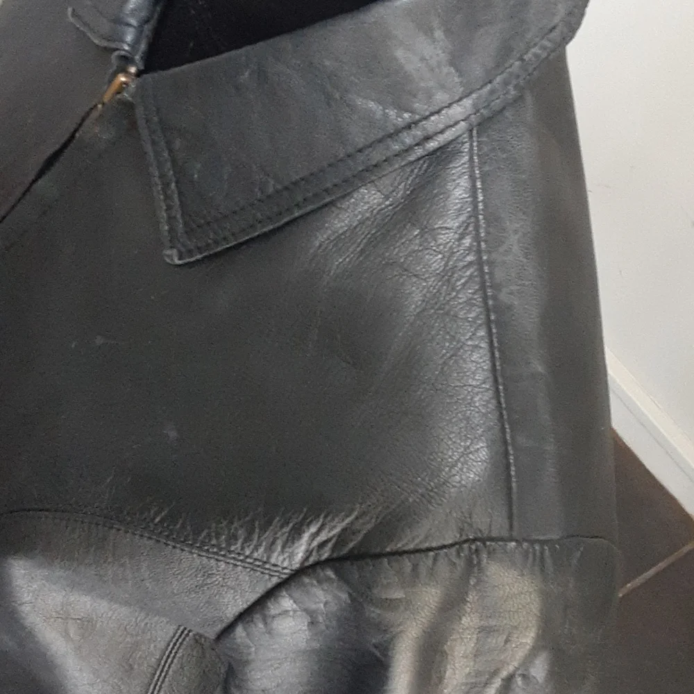 Genuine Leather GAP Y2K jacket (vintage) - Picture 10 of 16